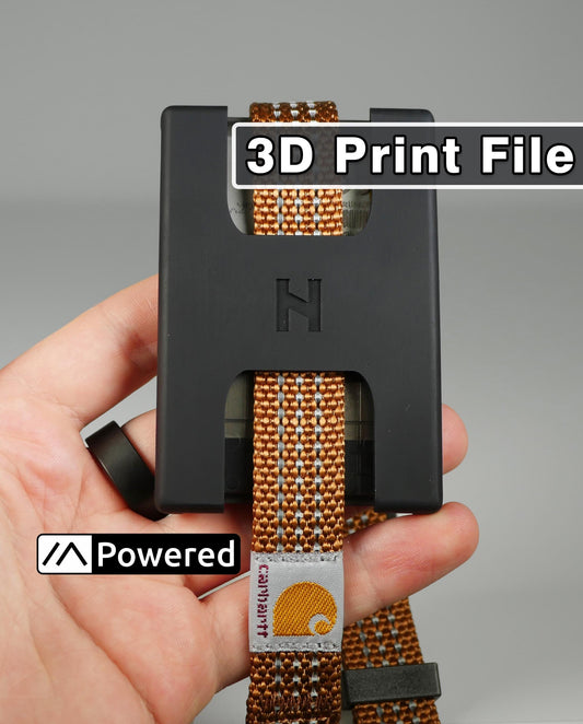 Houdini M2 – Meshtastic Powered Open-Source Dog Tracker | SenseCAP T1000-E 3D Printable Clip (STL File)