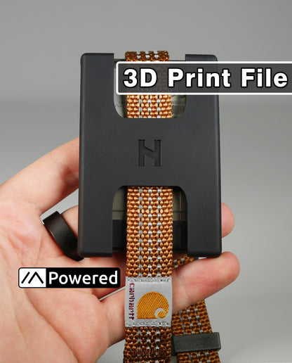 Houdini M2 – Meshtastic Powered Open-Source Dog Tracker | SenseCAP T1000-E 3D Printable Clip (STL File)