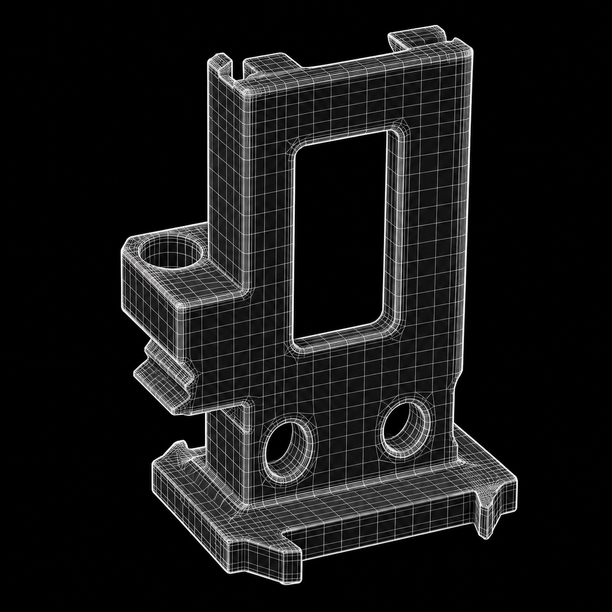 SkyMesh V6 LoRa Drone Mount – 3D Print Files (STL)
